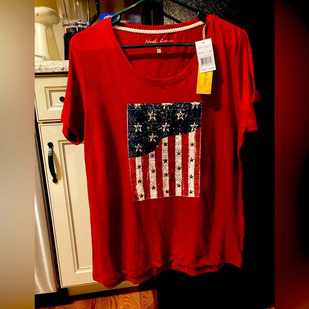Holiday tee shirt.